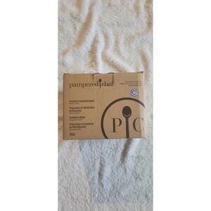 Pampered Chef Breakfast Sandwich Maker- NEW IN BOX- Ceramic White